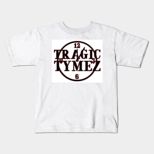 Tragic Tymez White, Red, and Black Kids T-Shirt